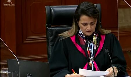 Con prisión preventiva se corre el riesgo de que paguen justos por pecadores: ministra Ríos Farjat