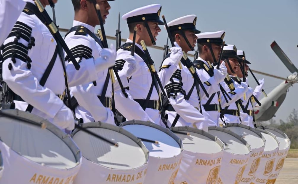 Conmemoración de los 100 Años de la Aviación Naval de la Secretaría de Marina. Foto: Especial