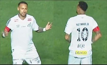 ¡Neymar está de regreso! Jugó con Santos tras pasar por el quirófano y se alista para el Mundial