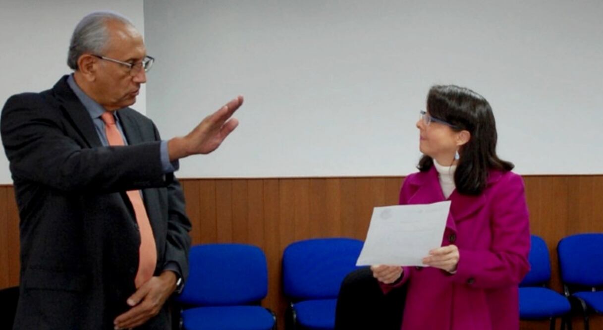 Nombramiento de José Antonio Romero Tellaeche por parte del Conacyt. Foto: Conacyt, vía Twitter 