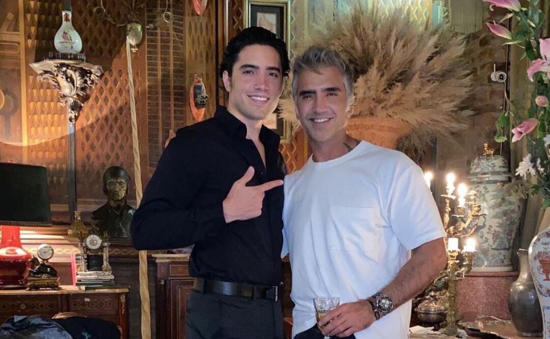 Alex y Alejandro Fernández. Fuente: Instagram @alexfernandez.g