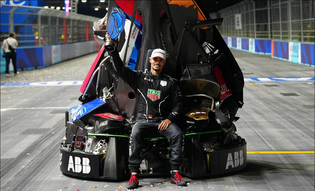 Pascal Wehrlein es el campeón de la Fórmula E - Foto: @FIAFormulaE (X)