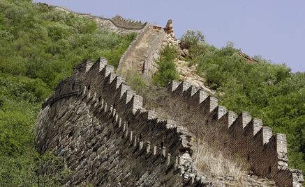 Protegerán la Gran Muralla china con inteligencia artificial y drones