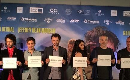 Gael García Bernal and the Cuarón family begin a campaign against Trump