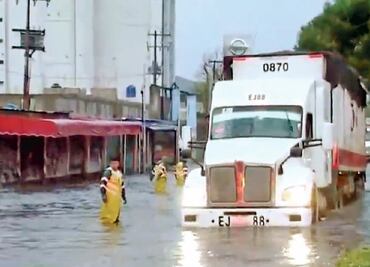 Tromba anega el oriente de la CDMX