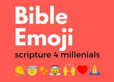 Traducen la Biblia a emojis