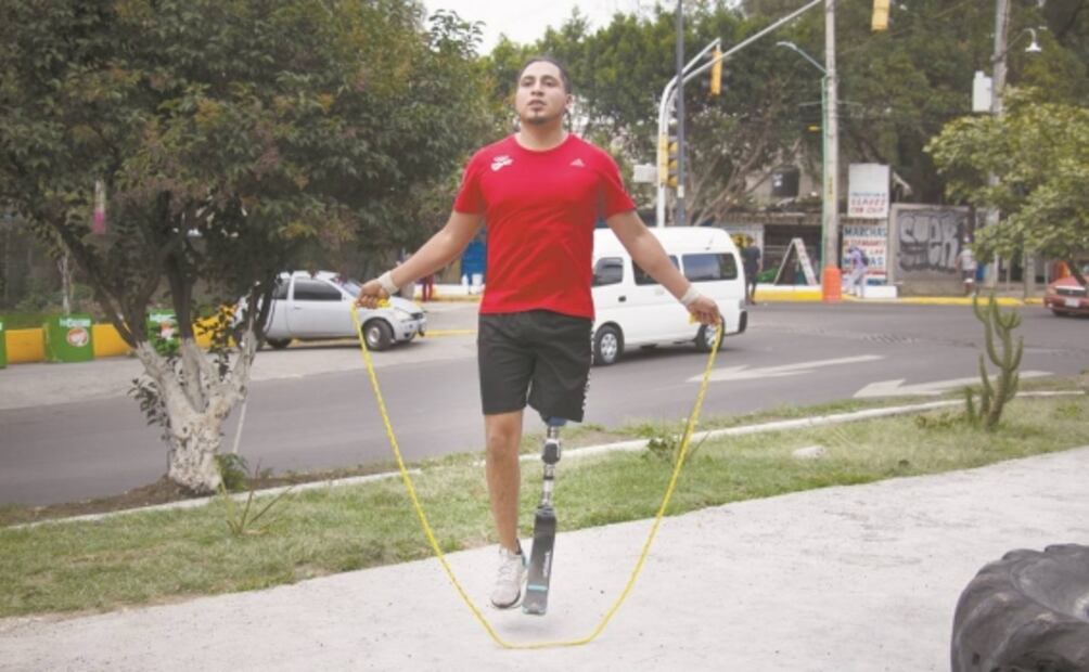 Tras perder la pierna en un asalto, persigue ahora su sueño paralímpico