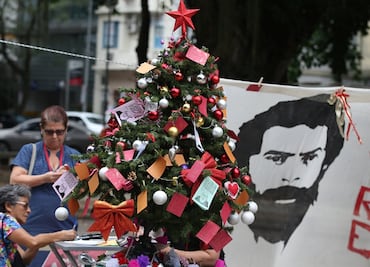 Lula da Silva pasará su primera Navidad en la cárcel