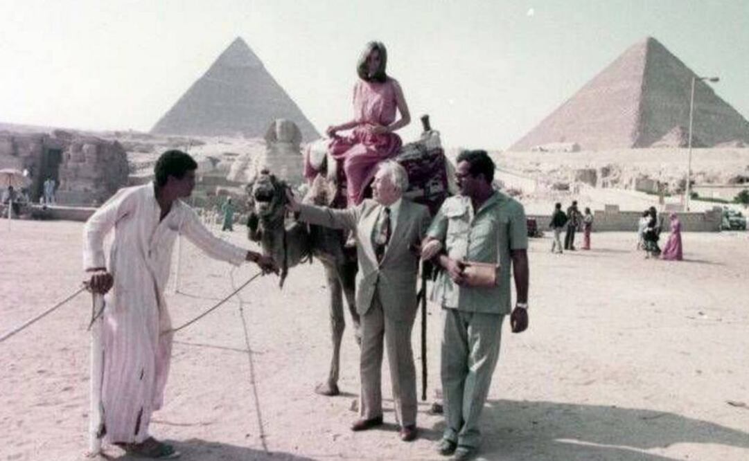 Kodama ha marcado ese momento como el más especial de sus viajes con Borges. (FOTO: Fundación Internacional Jorge Luis Borges)