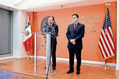 Va Videgaray a EU a expresar preocupación