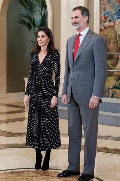 La reina Letizia tiene el vestido que le favorece a todas
