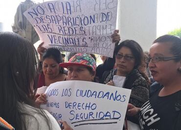 Vecinos de San Agustín, en Naucalpan, exigen seguridad