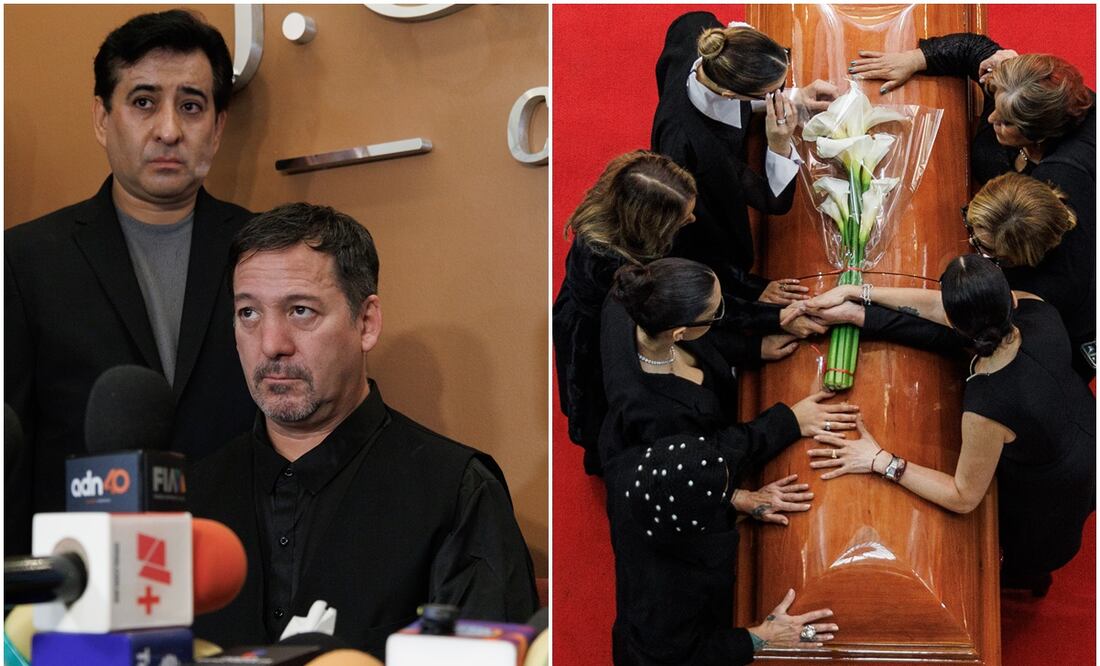 Luis Enrique Guzmán no asistió al homenaje dedicado a su madre Silvia Pinal en Bellas Artes, donde acudieron sólo las mujeres de la dinastía. Fotos: Yaretzy M. Osnaya EL UNIVERSAL