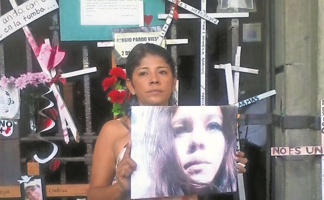 Ana Luisa Garduño comenzó en el activismo en 2012, cuando asesinaron a su hija. Foto: Especial.