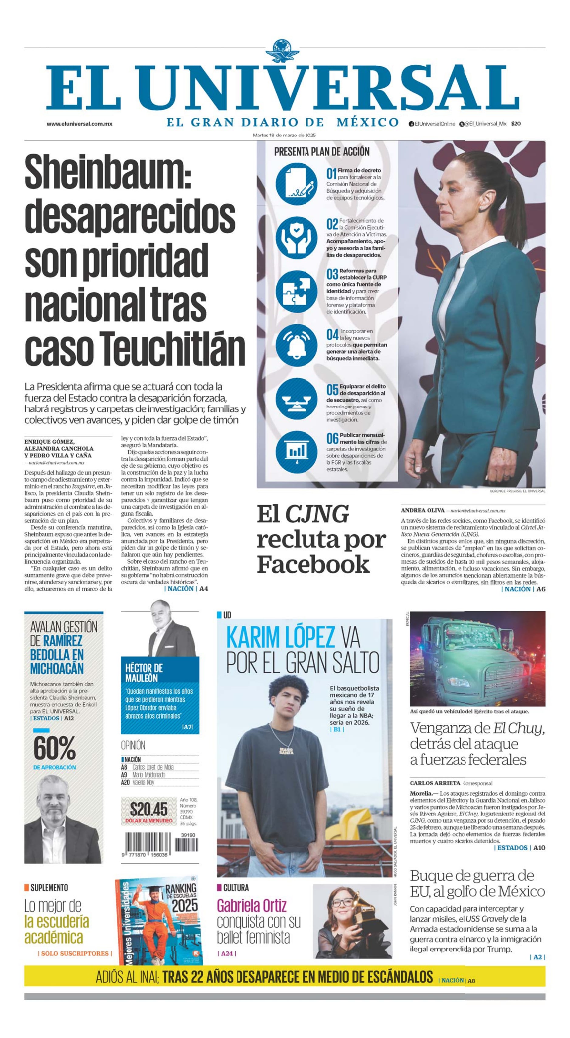 Portada impresa