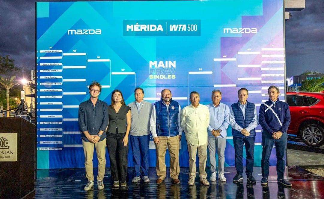 Mérida recibe su segundo WTA 500 / Foto:  Cortesía Mérida WTA 500