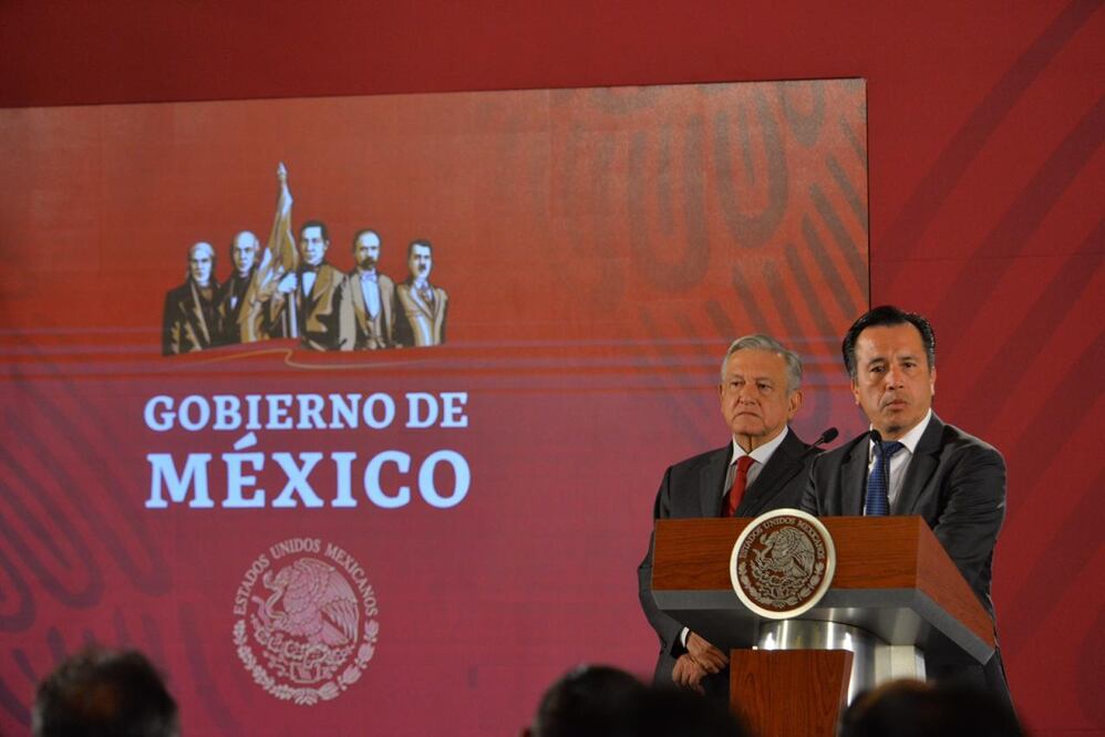 Cuitláhuac García, gobernador de Veracruz. Foto: Especial