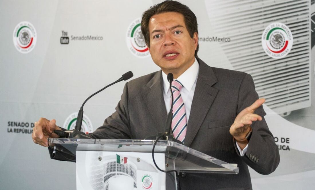 El coordinador del grupo parlamentario de Morena en la Cámara de Diputados, Mario Delgado. FOTO: ARCHIVO CUARTOSCURO