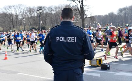 Policía evita ataque con cuchillo en la media maratón de Berlín