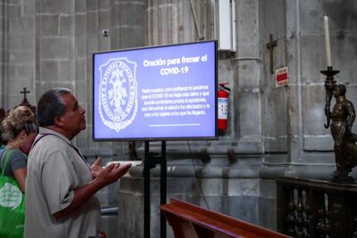 Catedral Metropolitana difunde oración para frenar el coronavirus