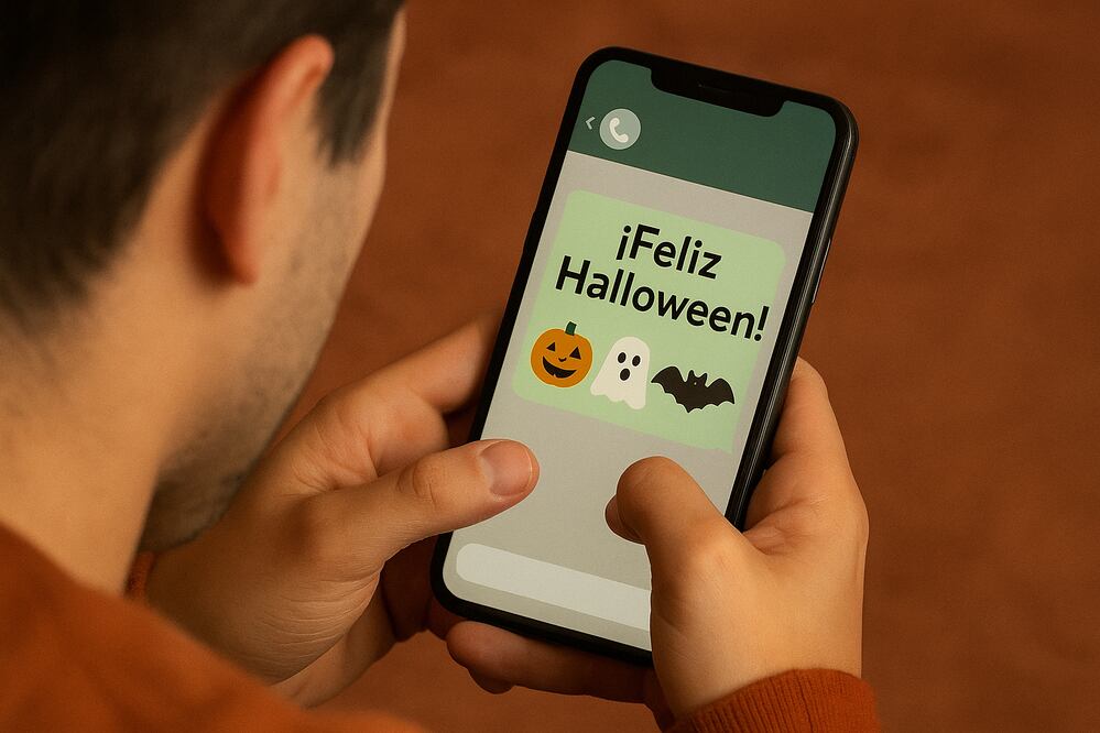 Encuentra aquí las mejores frases para mandar este 31 de octubre por Halloween. Foto: Creada con IA (ChatGPT)