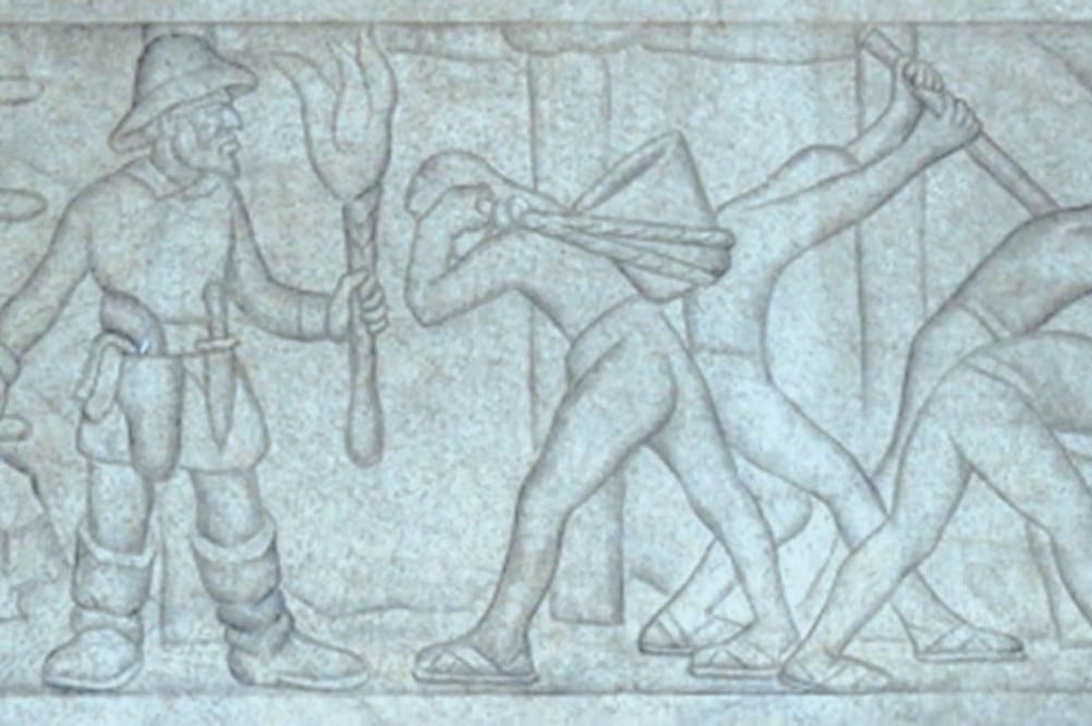 En su libro, el historiador Andrés Reséndez destaca las zonas donde había mayor incidencia de explotación de mano de obra indígena, como en el norte, en las minas de oro. El tema también fue ilustrado por Diego Rivera. HTTP://WWW. ALDOHINOJOSA.COM/