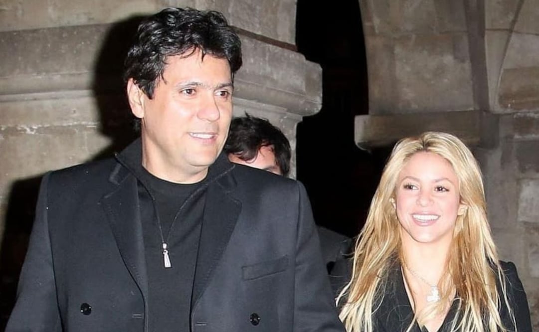 Shakira y su hermano Tonino Mebarak. Fuente: Instagram @shakixfan