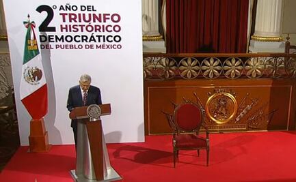 Nunca se había insultado tanto a un presidente, dice AMLO en informe 