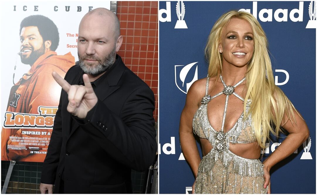 Fred Durst y Britney Spears. Fotos: AP