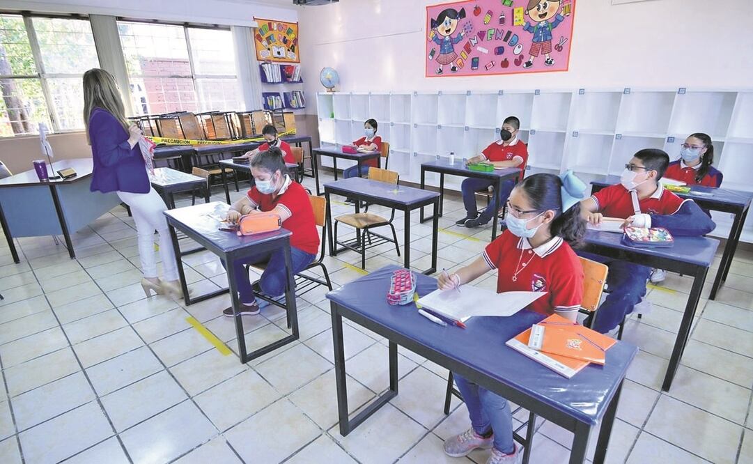 Escuelas no cerrarán si detectan un contagio de Covid: SEP. Foto: Archivo / EL UNIVERSAL