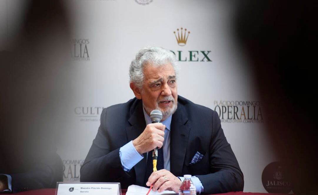 Domingo, quien dirigirá a la Orquesta Filarmónica de Jalisco durante la final que se llevará a cabo el 24 de julio, aseguró que esta edición ha sido una de las más competidas en su historia. FOTO: Jorge Mendoza/EL UNIVERSAL.