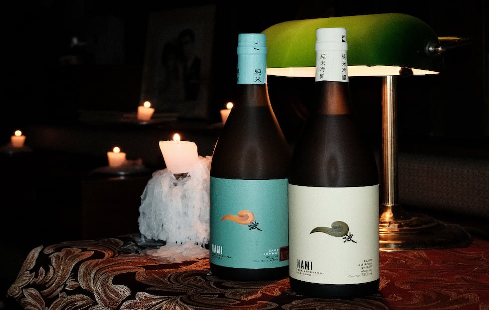 El sake Nami nació en 2016 en Sinaloa. Foto: cortesía