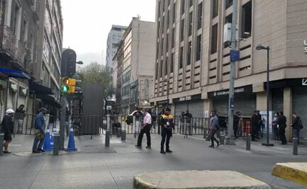 Cierran accesos al Zócalo por Segundo Informe de Claudia Sheinbaum
