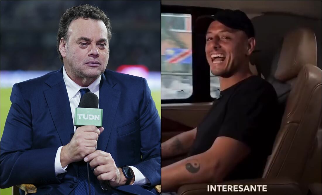 FOTO: ESPECIAL - David Faitelson tunde a Chicharito Hernández tras polémico vídeo