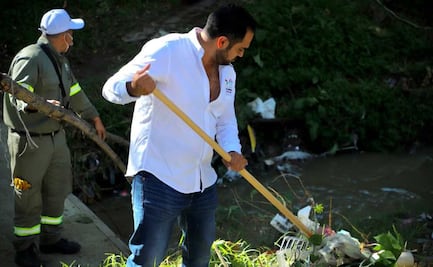 Arranca jornada de limpieza en barranca de la Álvaro Obregón