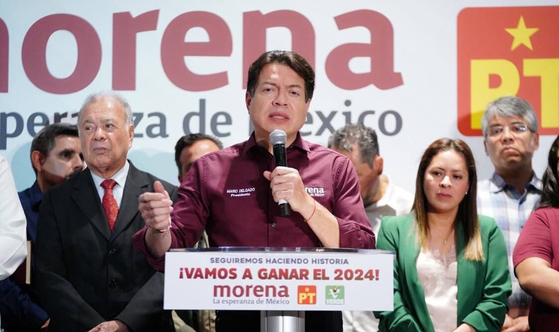 Mario Delgado detalló que se realizarán 16 foros temáticos; 300 mesas de consulta, una por Distrito electoral; y 10 mesas en el extranjero. Foto: archivo/ EL UNIVERSAL
