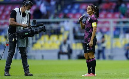 El emotivo mensaje de Kenti Robles, previo al México vs Colombia