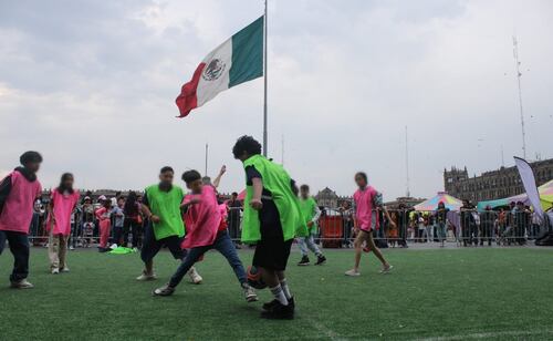 El Zocalito de las infancias 2026 tendrá actividades deportivas. Foto: Darío Luna / EL UNIVERSAL