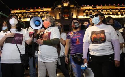 “Todas importan”; tres víctimas de ataques con ácido proyectan consigna en Palacio Nacional