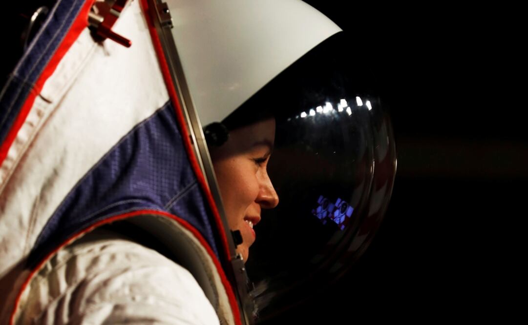 La ingeniera de la NASA Kristine Davis. Foto: AP