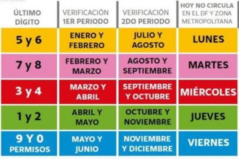 Todo lo que debes saber sobre la verificación vehicular