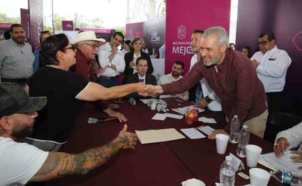 Alfredo Ramírez Bedolla arranca primera audiencia pública; llegará a 113 municipios michoacanos