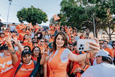 Denuncian ante la FGR a Verónica Delgadillo, candidata de MC a la alcaldía de Guadalajara, por lavado