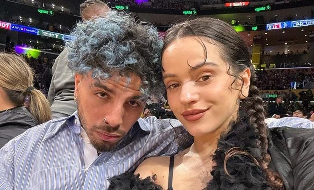 La pareja llevaba poco más de 3 años de relación. Foto: Instagram @rosalia.vt