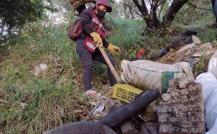 Concluye primera etapa de limpieza de barrancas en la CDMX; mil 134 toneladas de residuos fueron retirados