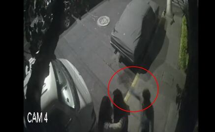 VIDEO. Hombre lanza ladrillo a dos mujeres que se besaban en Coyoacán