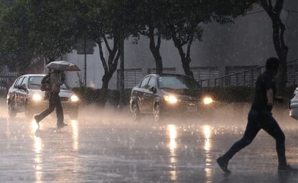 Graniza en la delegación Cuauhtémoc