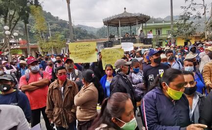 Con protesta, exigen reelección de alcalde de Zongolica, Veracruz