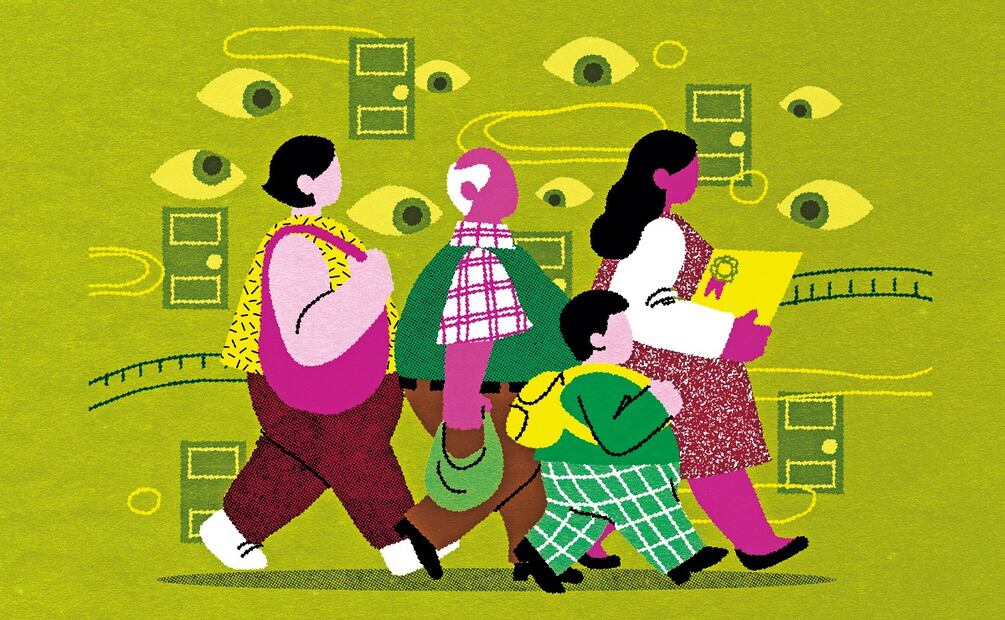 La gordofobia persiste en el país pese a los altos niveles de obesidad. Ilustración: Ani Cortés.