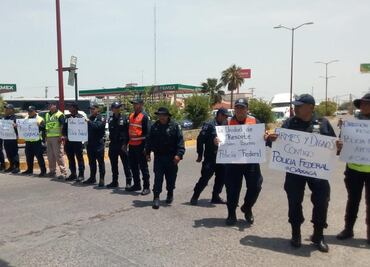 Elementos de la Policía Federal se suman a protestas en Oaxaca